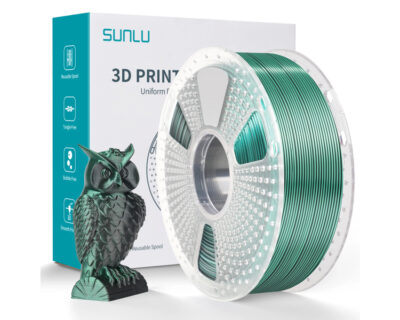 Silk PLA+ Dual Black Green