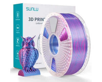 Silk PLA+ Dual Red Blue