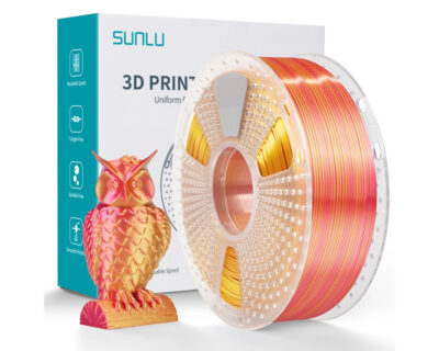 Silk PLA+ Dual Red Gold