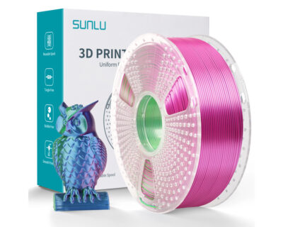 Silk PLA+ Tri Blue Green Purple